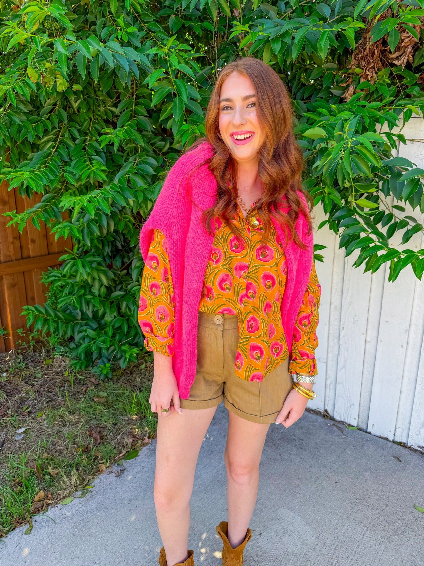 Sweet Darling Cardigan - Coral