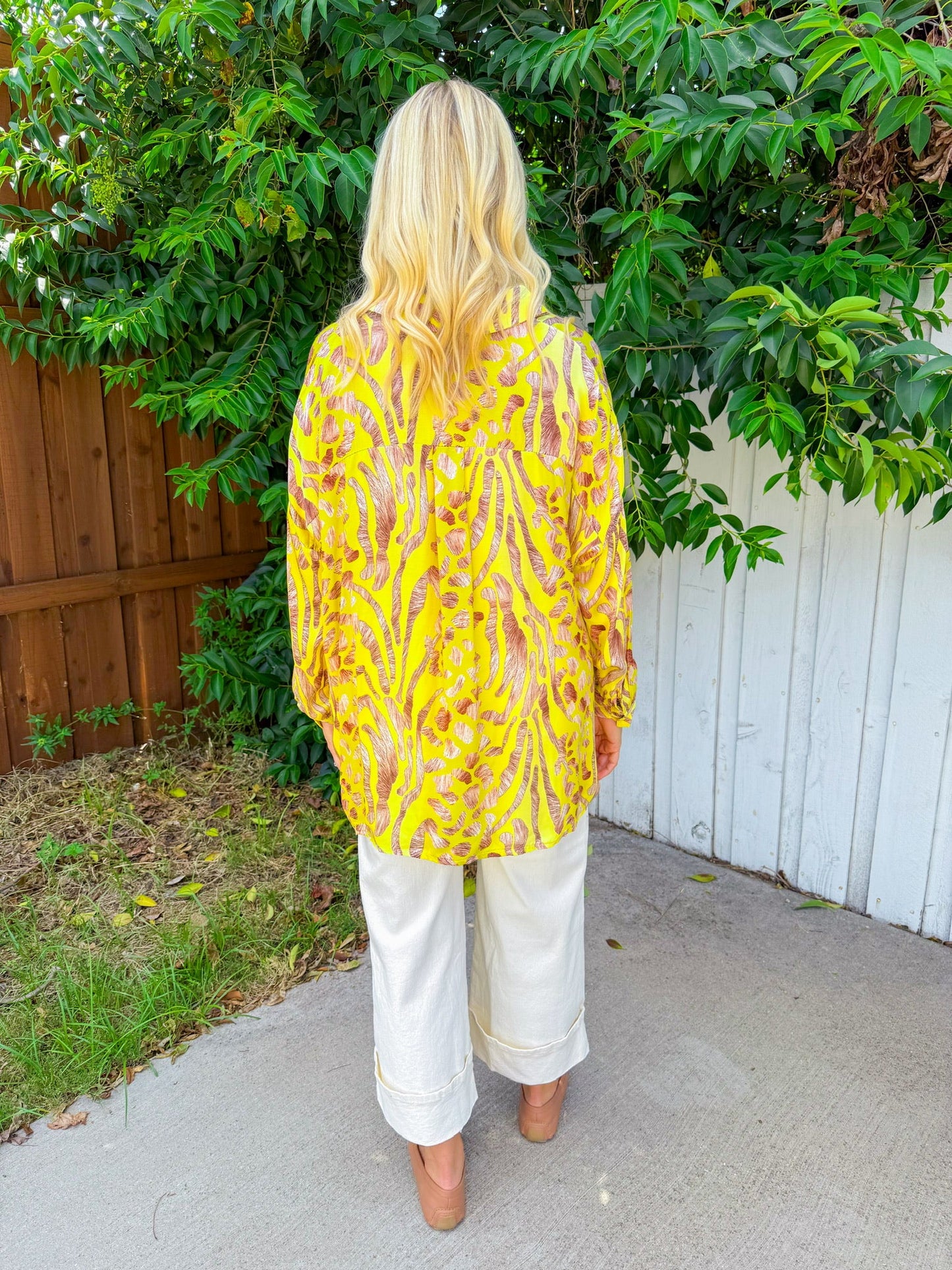 Sunshine Way Top - Yellow