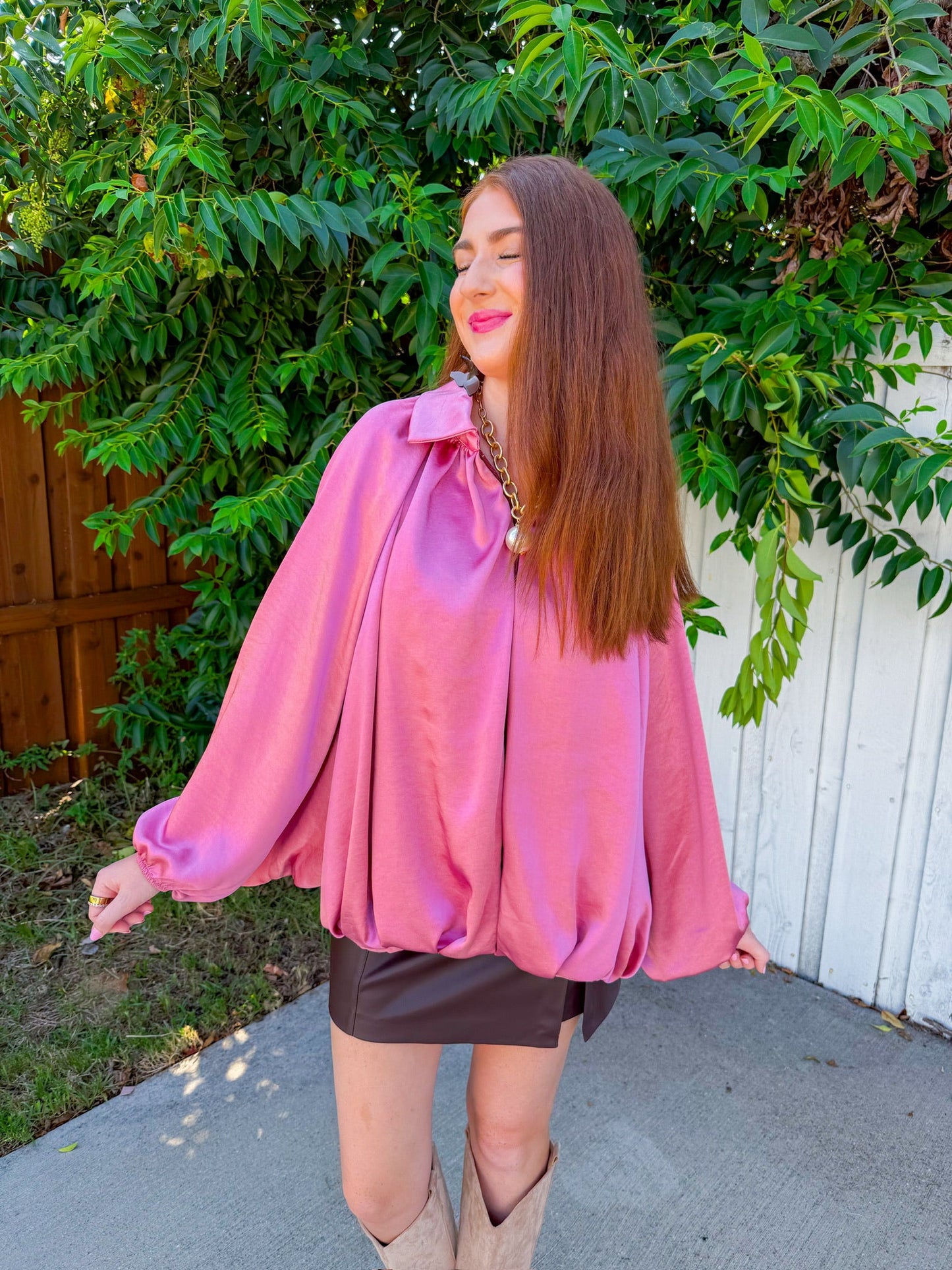 Drama Queen Top - Mauve
