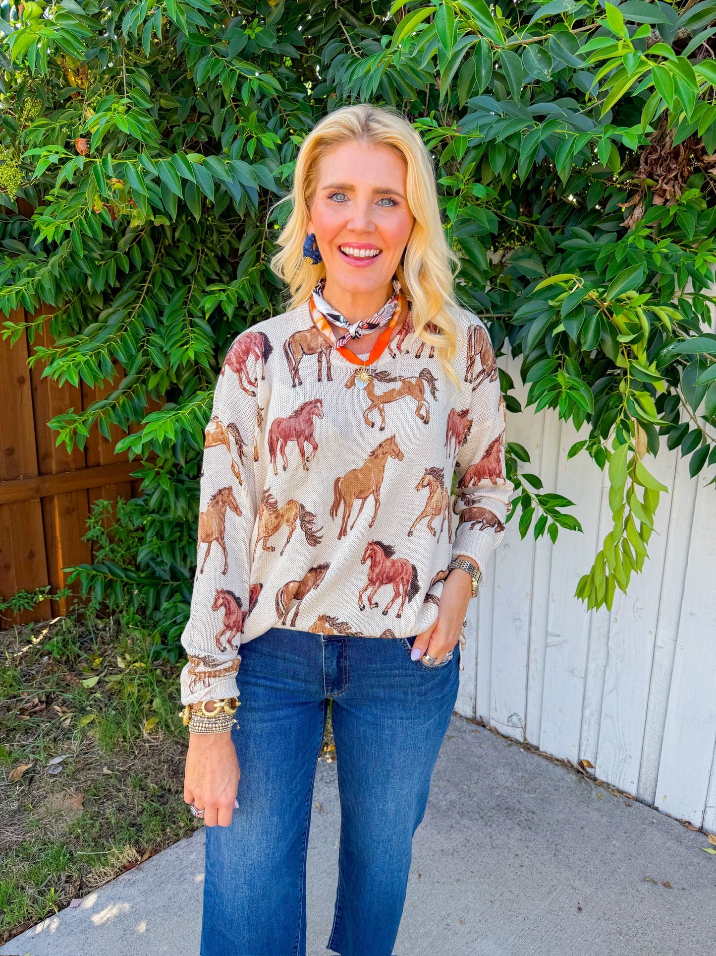 Bonfire Sweater - Wild Horses Knit