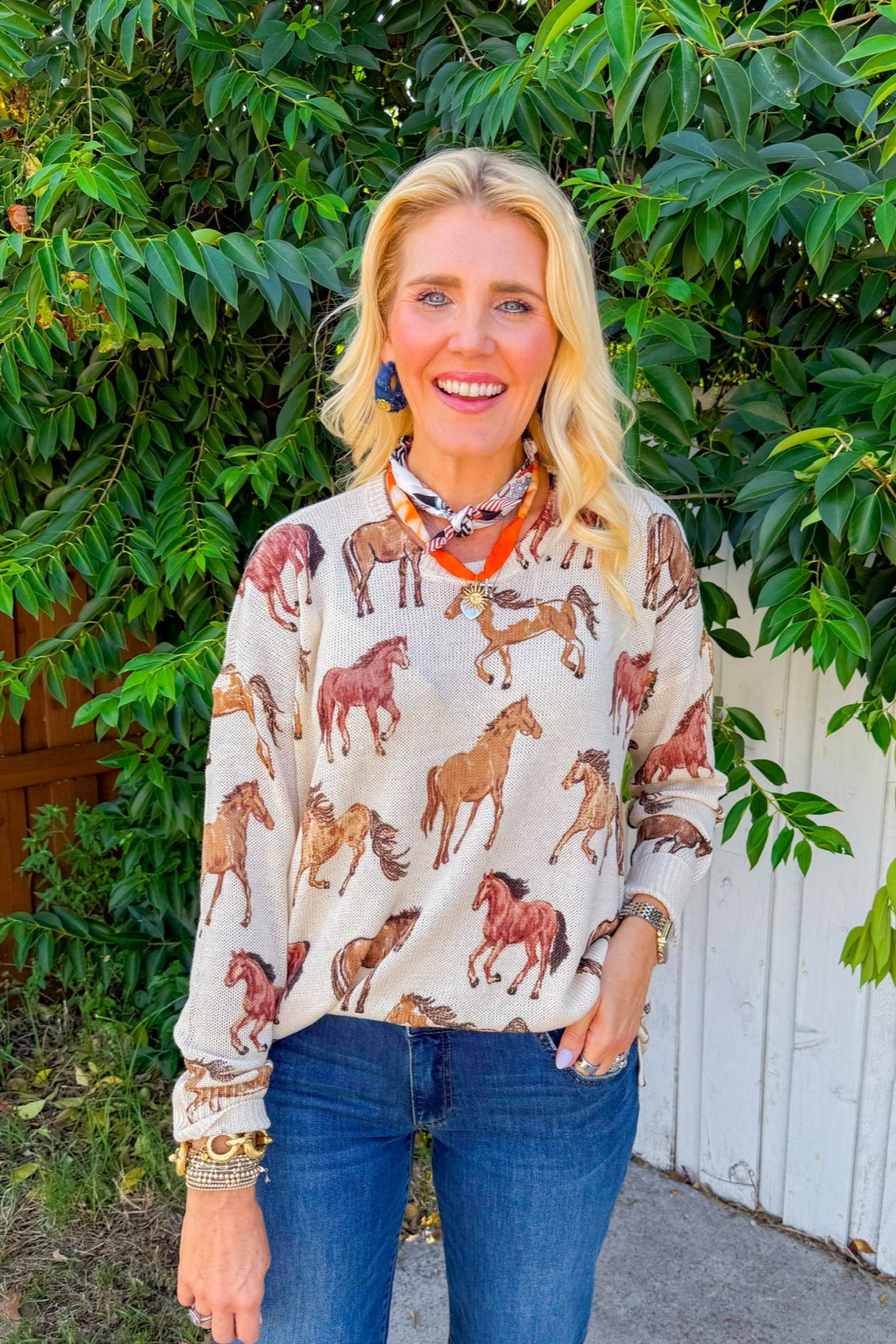 Bonfire Sweater - Wild Horses Knit