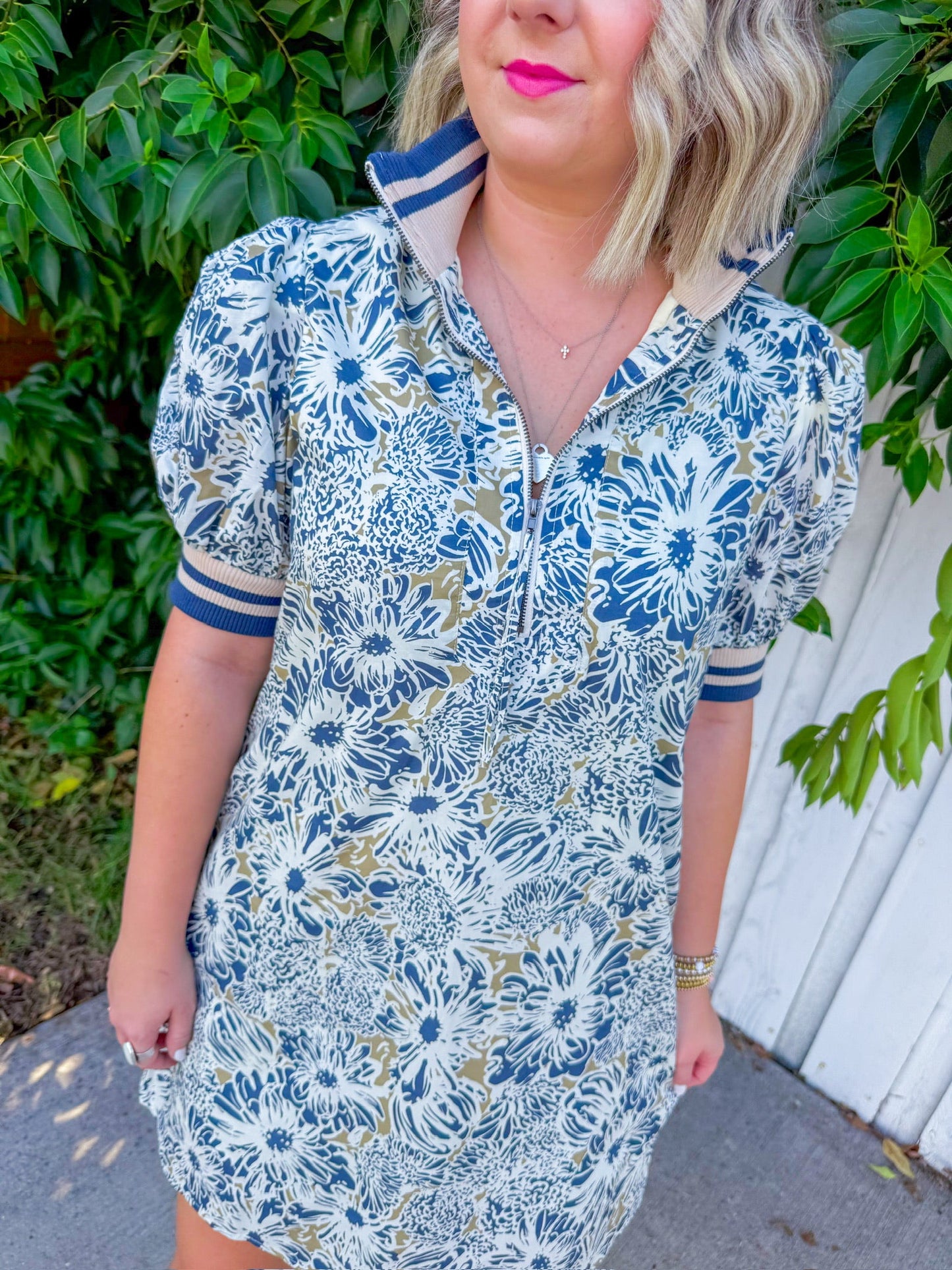 In Love Mini Dress - Navy