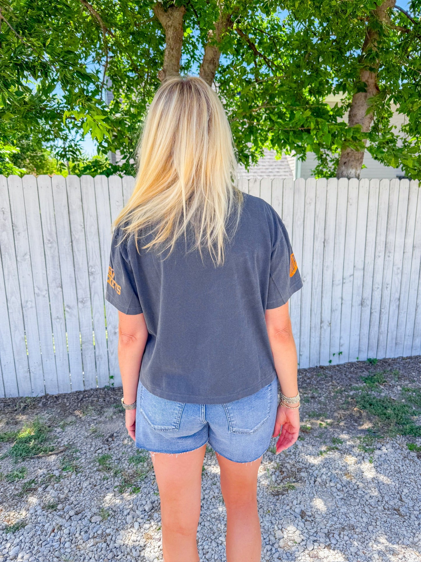 Rockwall Yellowjackets Tee - Charcoal