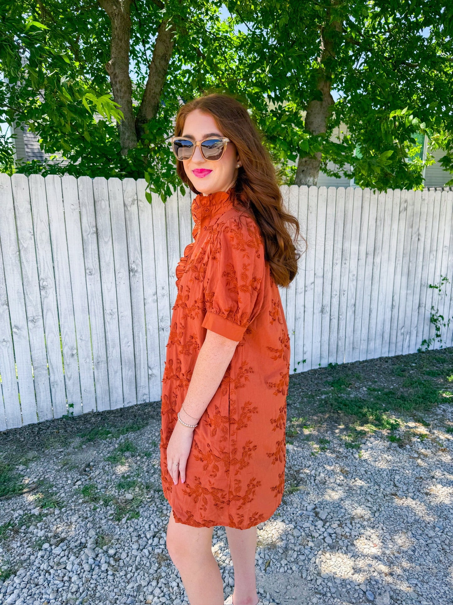 All The Feels Mini Dress - Caramel