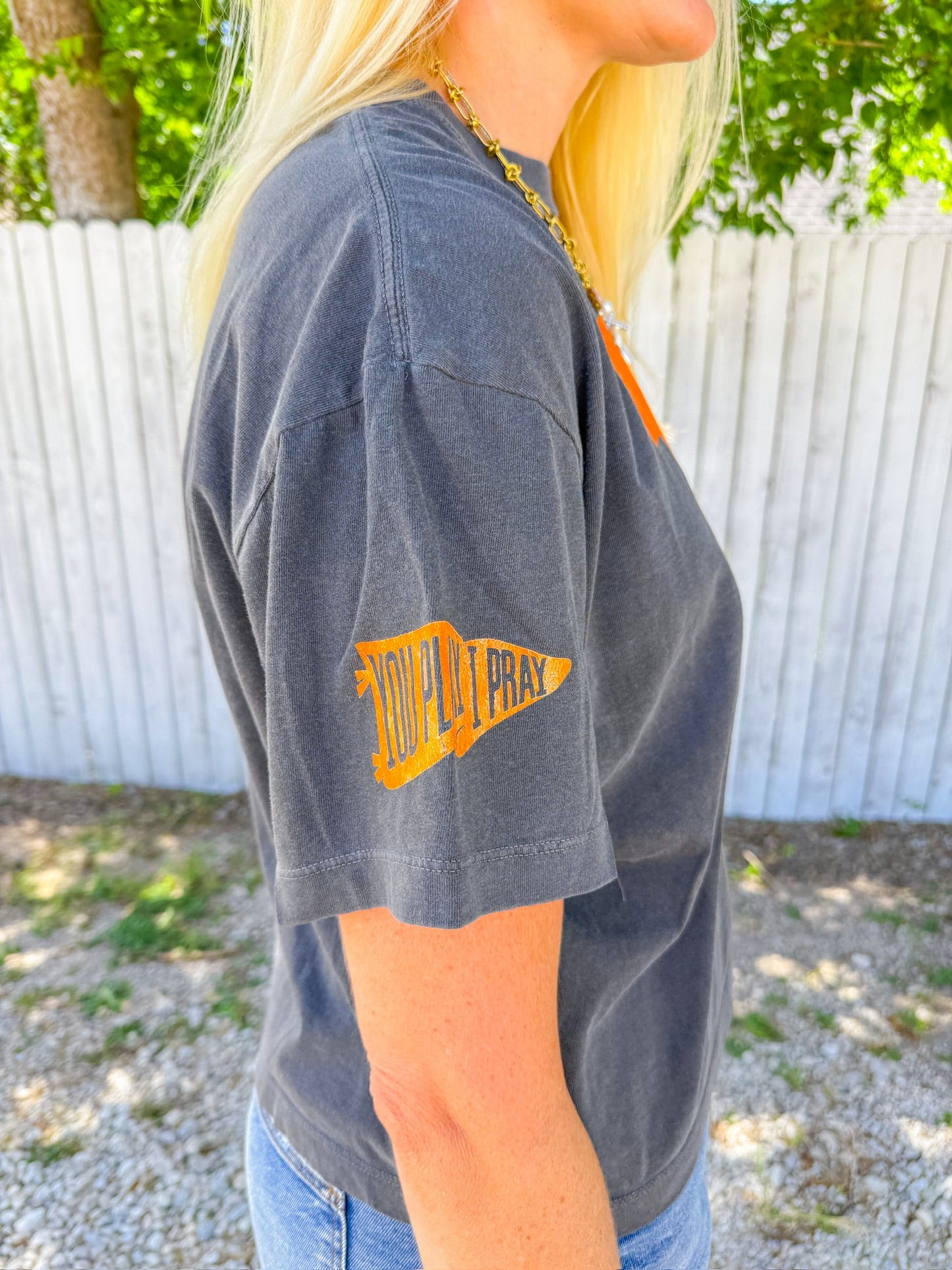 Rockwall Yellowjackets Tee - Charcoal