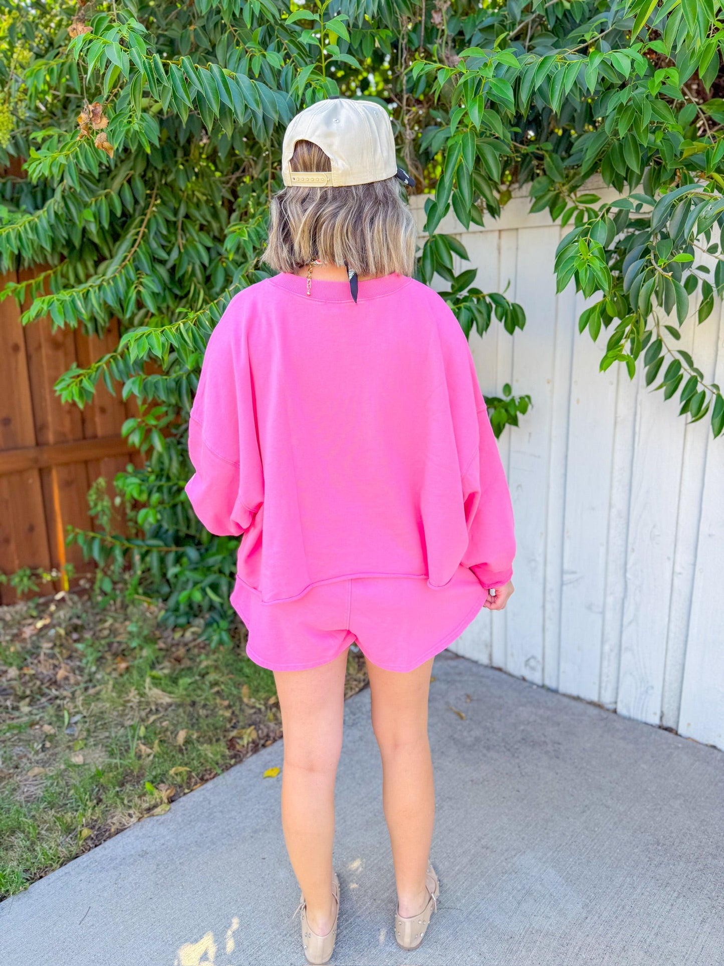 Cheerful Vibes Top - Pink