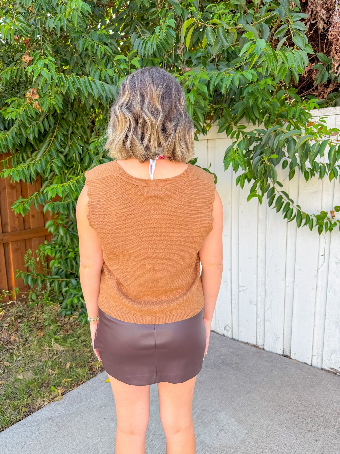 Always On The Go Vest - Brown