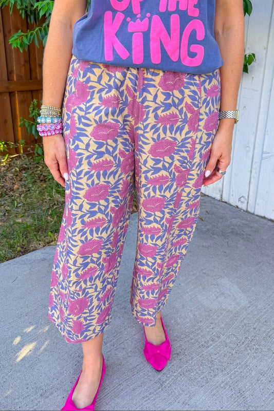 In The Sun Pants - Plum