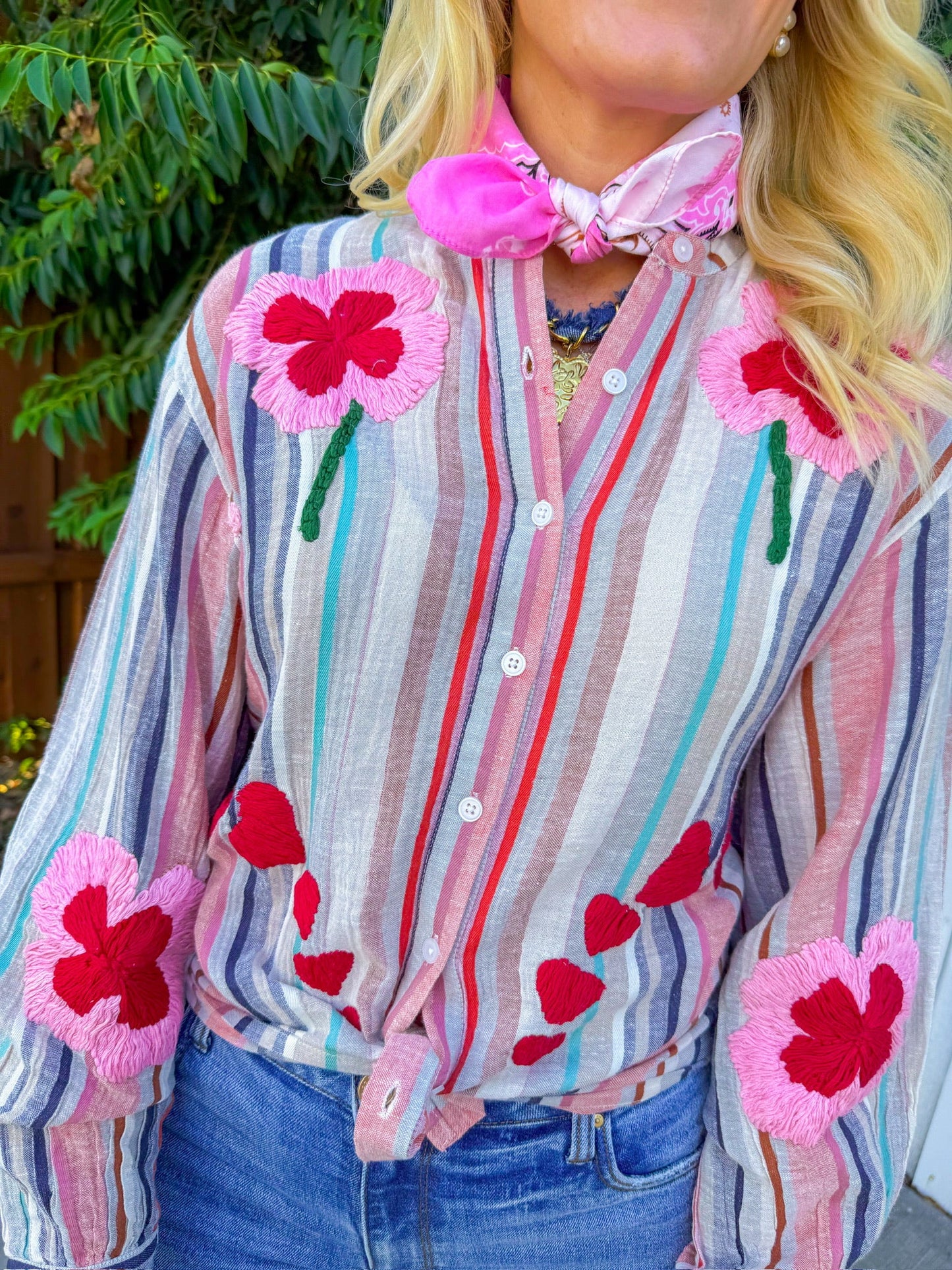 Such A Charmer Top - Multi