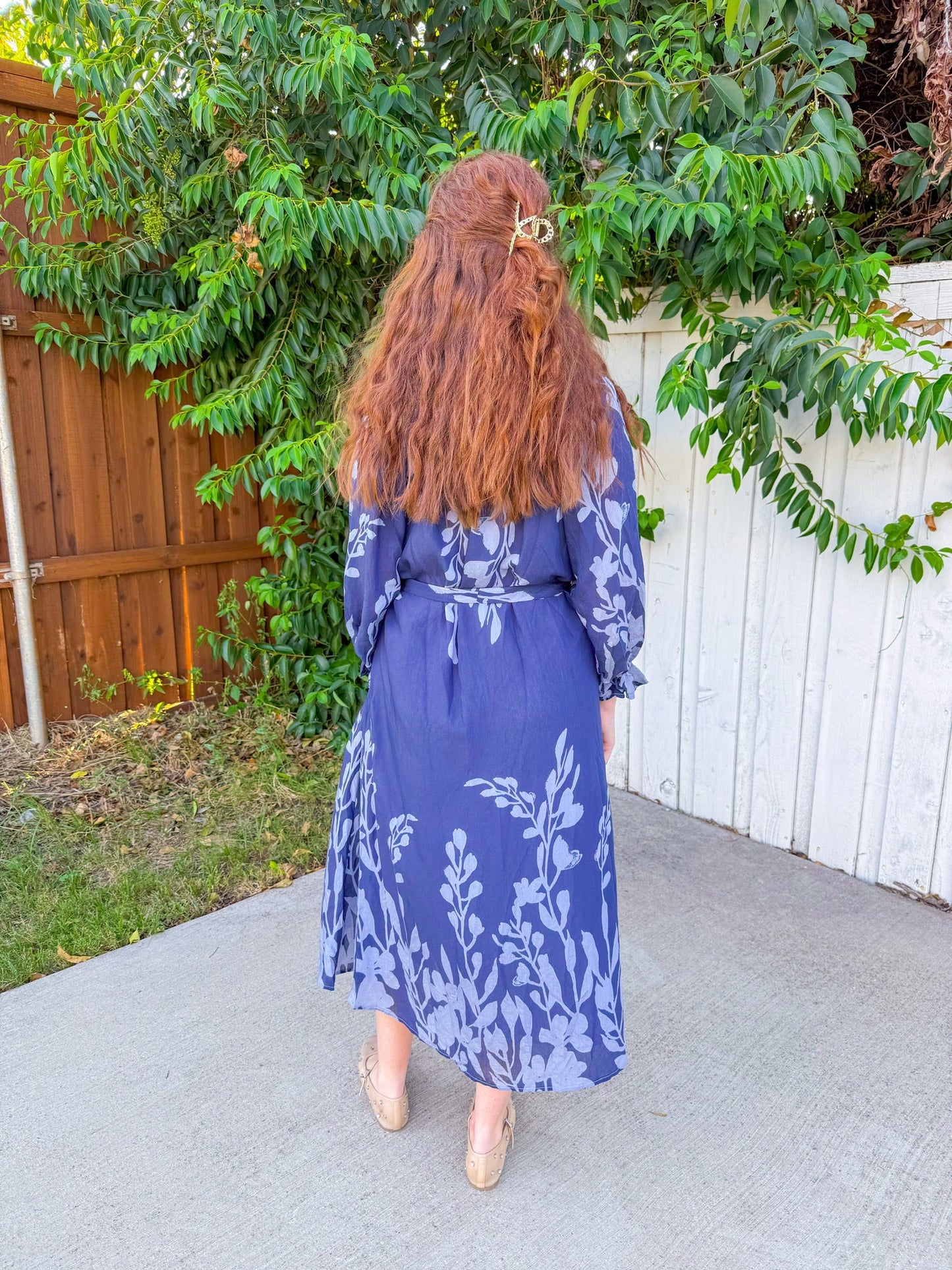 Easy Elegance Midi Dress - Midnight