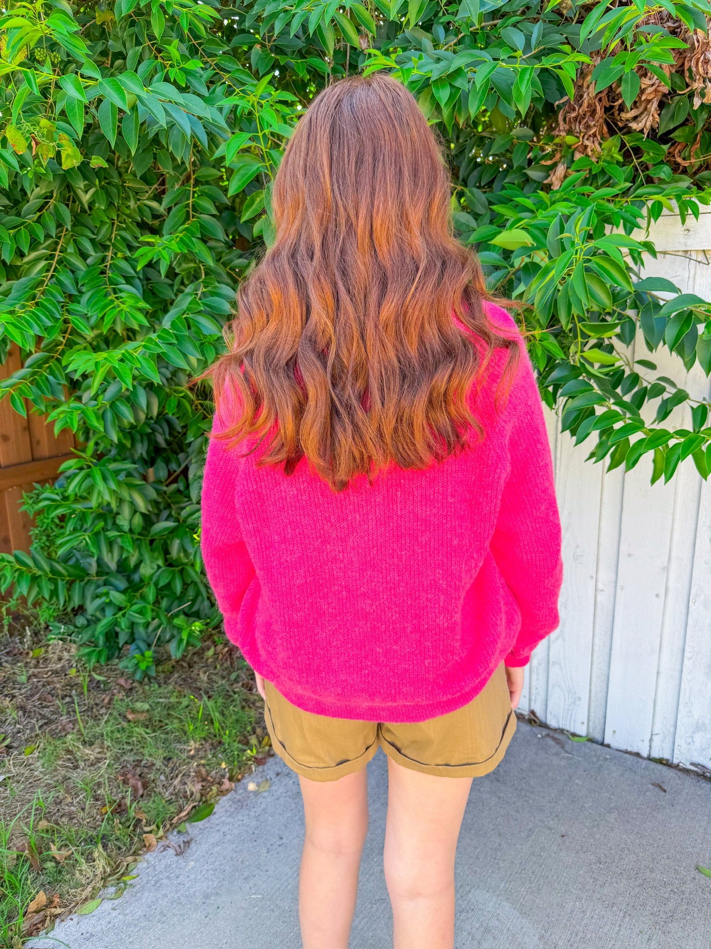 Sweet Darling Cardigan - Coral