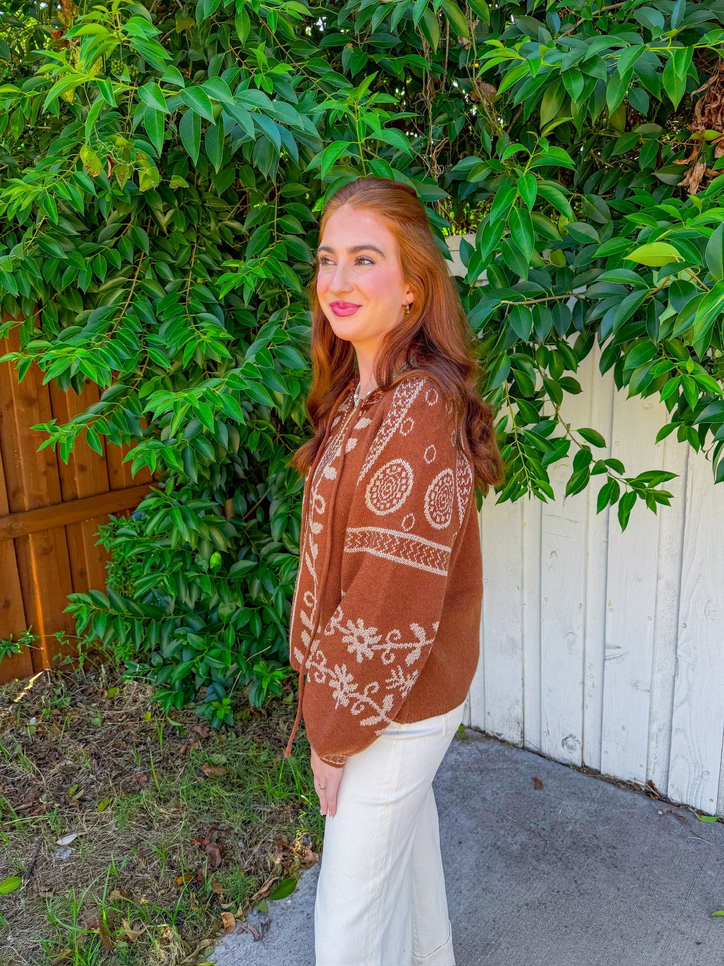 In The Mountains Sweater - Brown