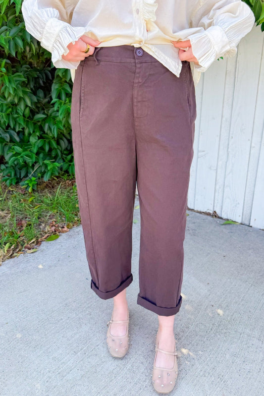 Coffee Dates Jeans - Mocha