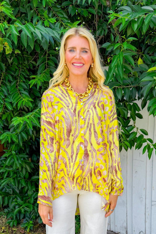 Sunshine Way Top - Yellow