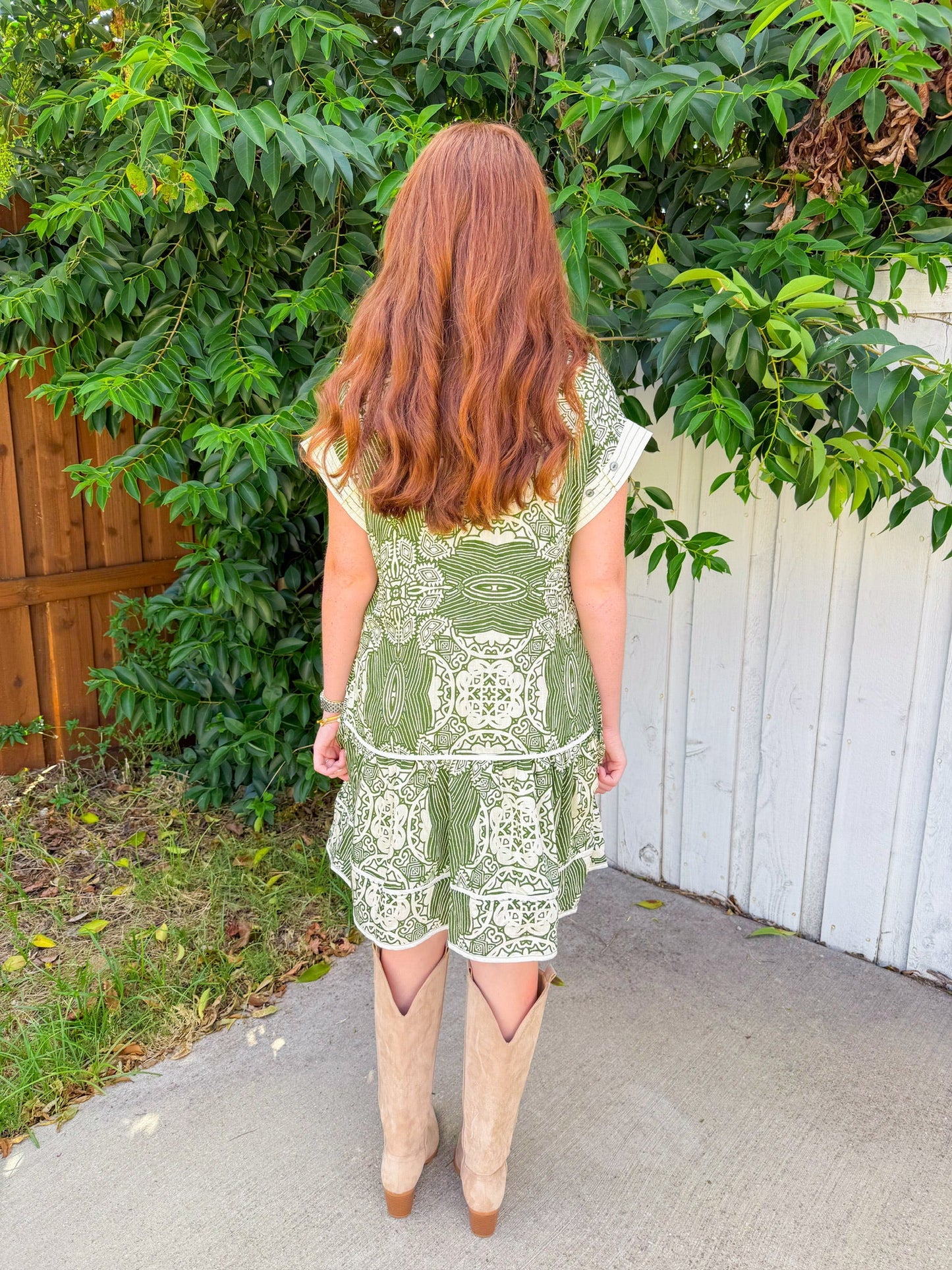 Wishing For You Mini Dress - Olive