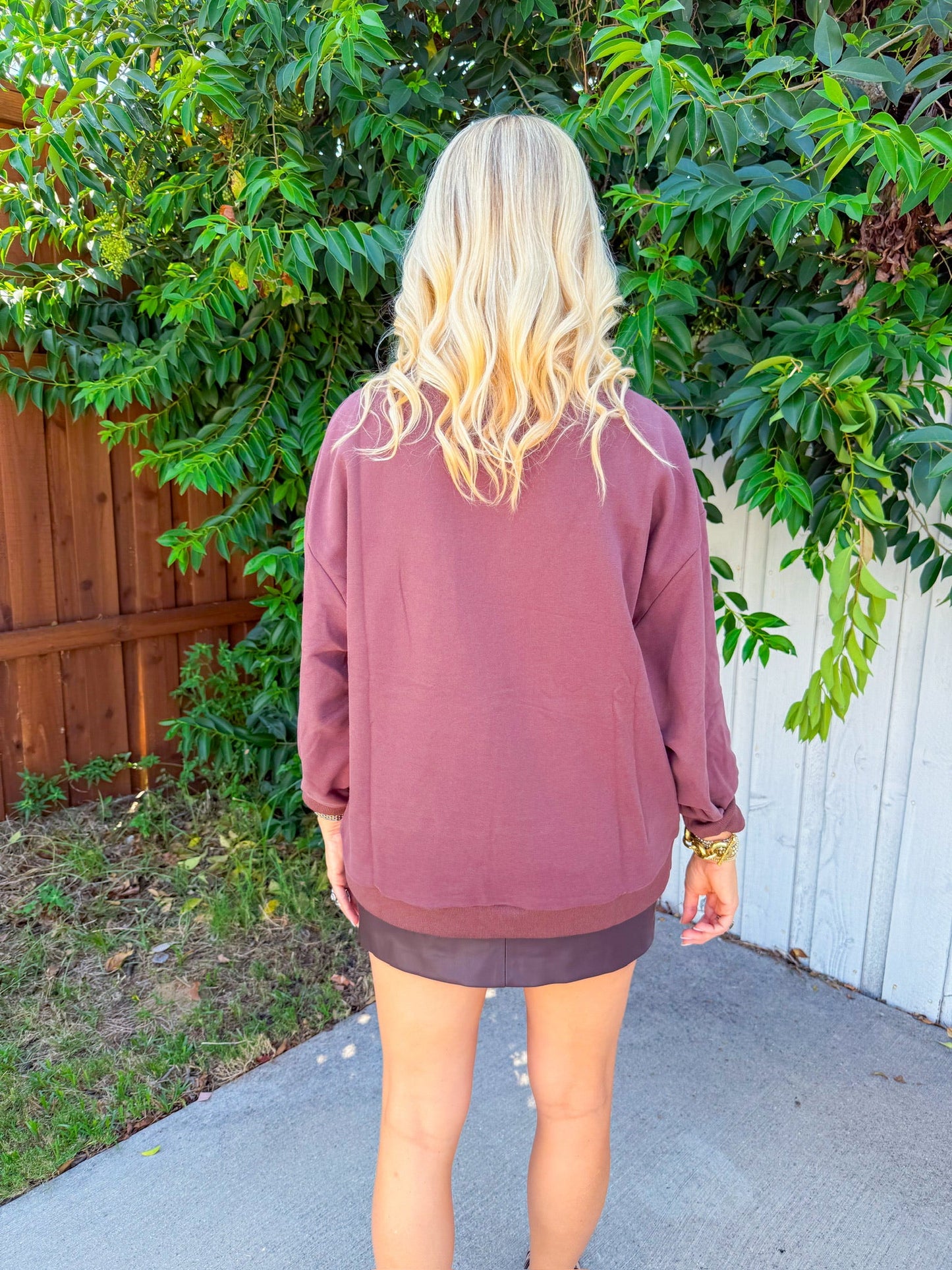 Thanksgiving Sweatshirt - Brown