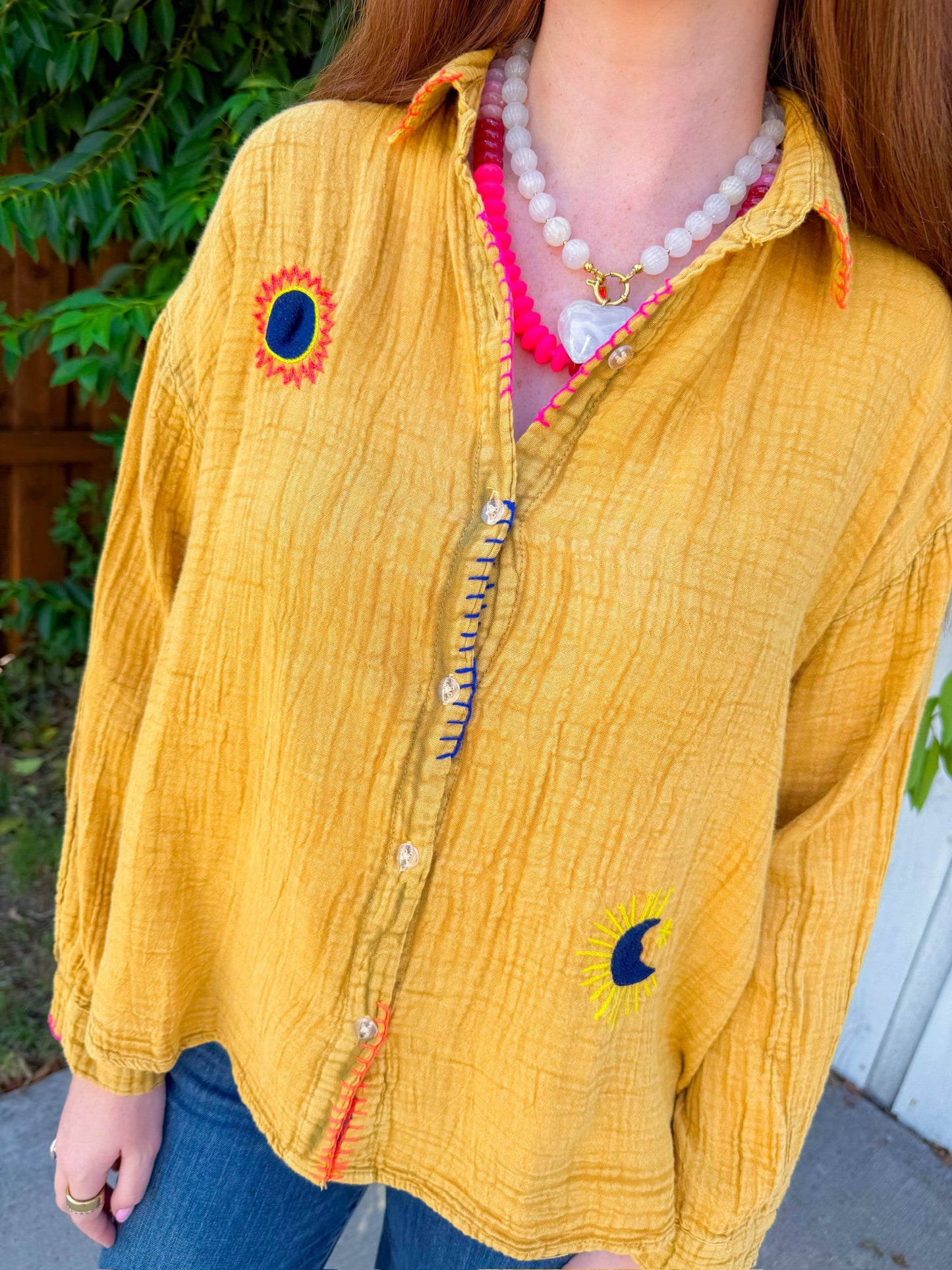 Main Character Top - Mustard