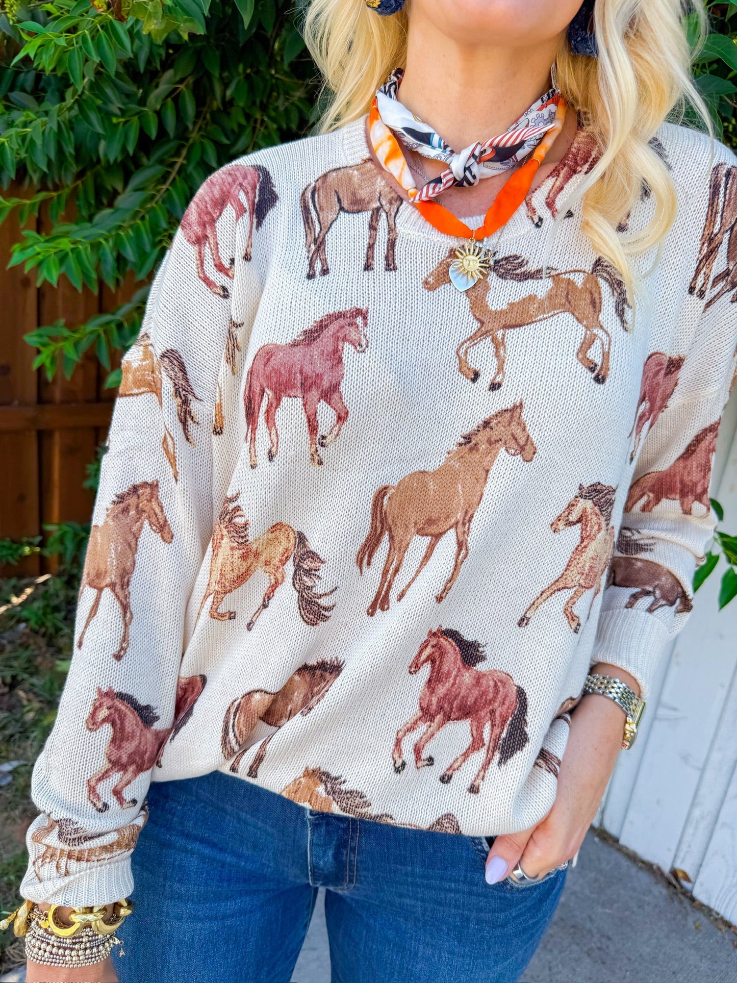 Bonfire Sweater - Wild Horses Knit